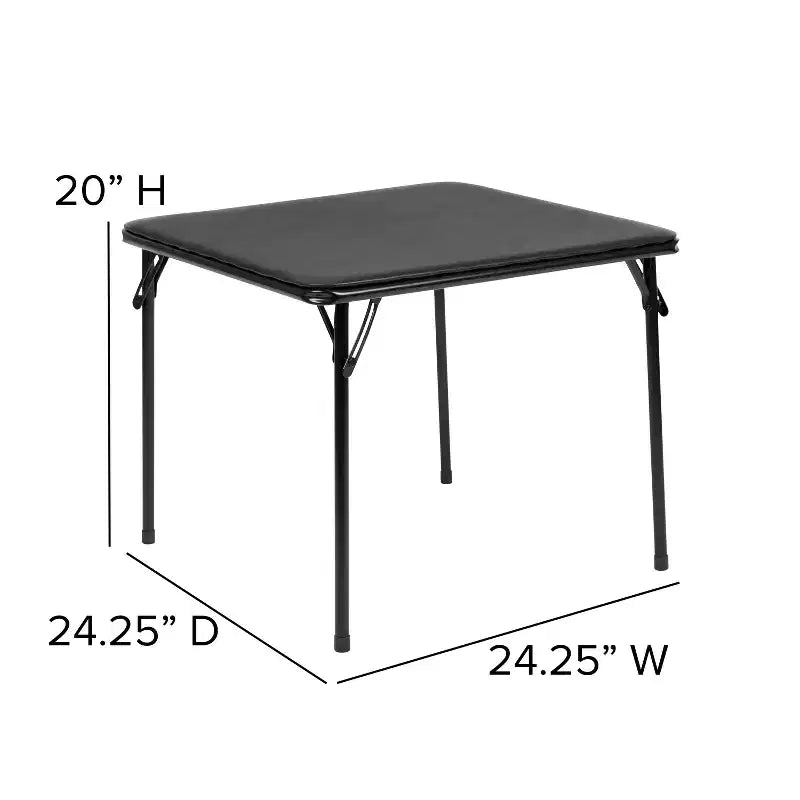 Table de jeu et d'activités pliable Emma et Oliver Kids – Table pour tout-petits pour garderie