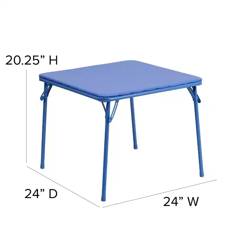 Table de jeu et d'activités pliable Emma et Oliver Kids – Table pour tout-petits pour garderie