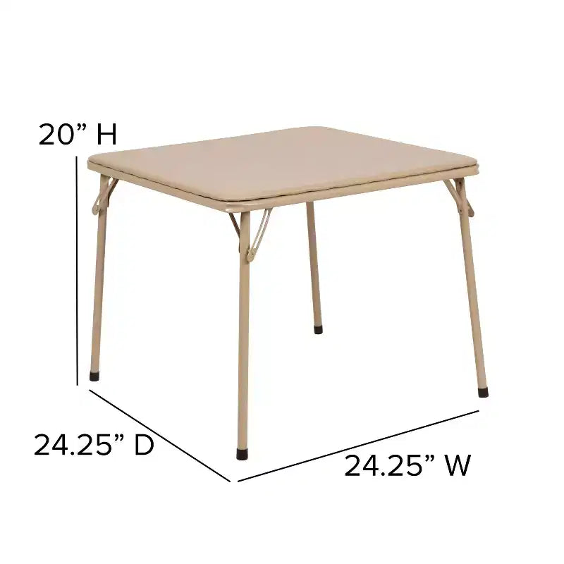 Table de jeu et d'activités pliable Emma et Oliver Kids – Table pour tout-petits pour garderie