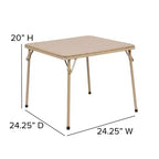 Table de jeu et d'activités pliable Emma et Oliver Kids – Table pour tout-petits pour garderie