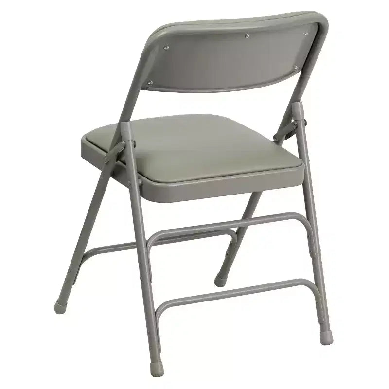 Chaise pliante rembourrée en métal Emma et Oliver, lot de 4, pour la maison, le bureau, les événements et les fêtes