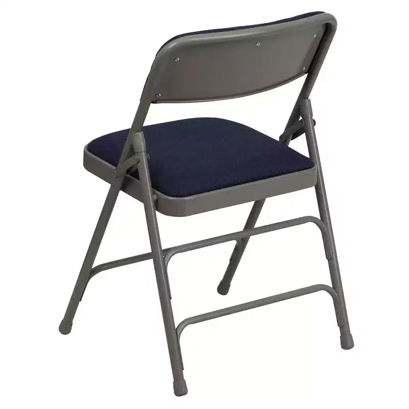 Chaise pliante rembourrée en métal Emma et Oliver, lot de 4, pour la maison, le bureau, les événements et les fêtes