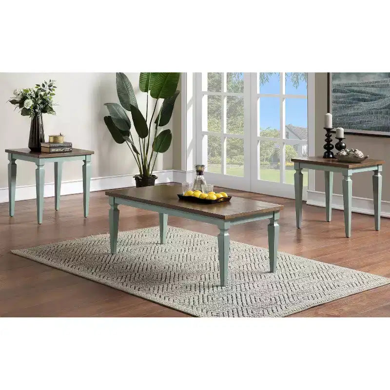 Table basse Yordley et 2 tables d'appoint – HOMES: Inside + Out
