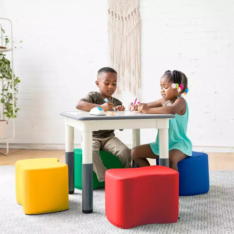 Ensemble de 4 tabourets modulaires SoftZone pour tout-petits