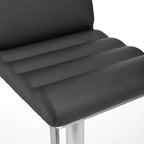 Tabouret de bar pivotant à vérin à gaz Stanley - FOX3003 - Noir - Safavieh Couture