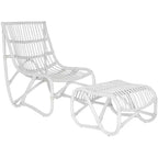 Shenandoah Chair & Ottoman - FOX6526 - Safavieh Couture