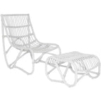 Fauteuil et ottoman Shenandoah - FOX6526 - Safavieh Couture