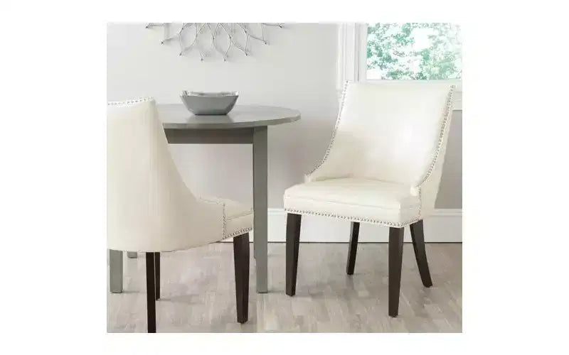 Chaise d'appoint Afton 20 H avec clous décoratifs (Lot de 2) - MCR4715 - Safavieh Couture