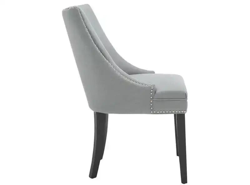 Chaise d'appoint Afton 20 H avec clous décoratifs (Lot de 2) - MCR4715 - Safavieh Couture