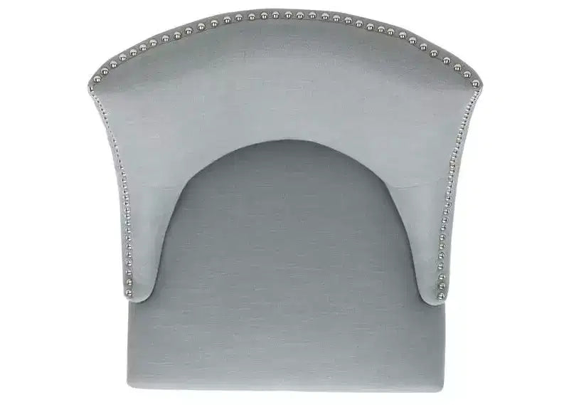 Chaise d'appoint Afton 20 H avec clous décoratifs (Lot de 2) - MCR4715 - Safavieh Couture