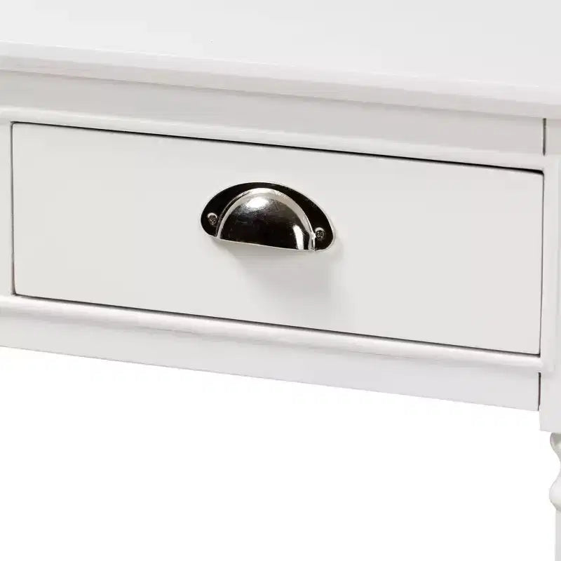 Console d'entrée 3 tiroirs Garvey Wood - Baxton Studio