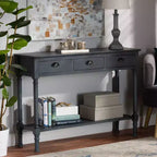 Console d'entrée 3 tiroirs Garvey Wood - Baxton Studio