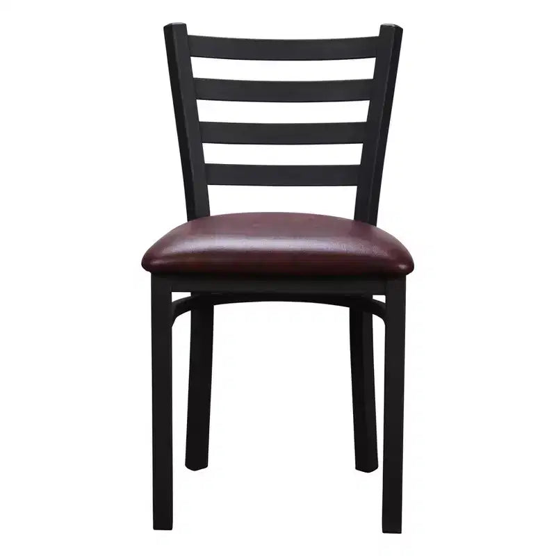Lot de 2 chaises d'appoint en métal Baxter - Linon