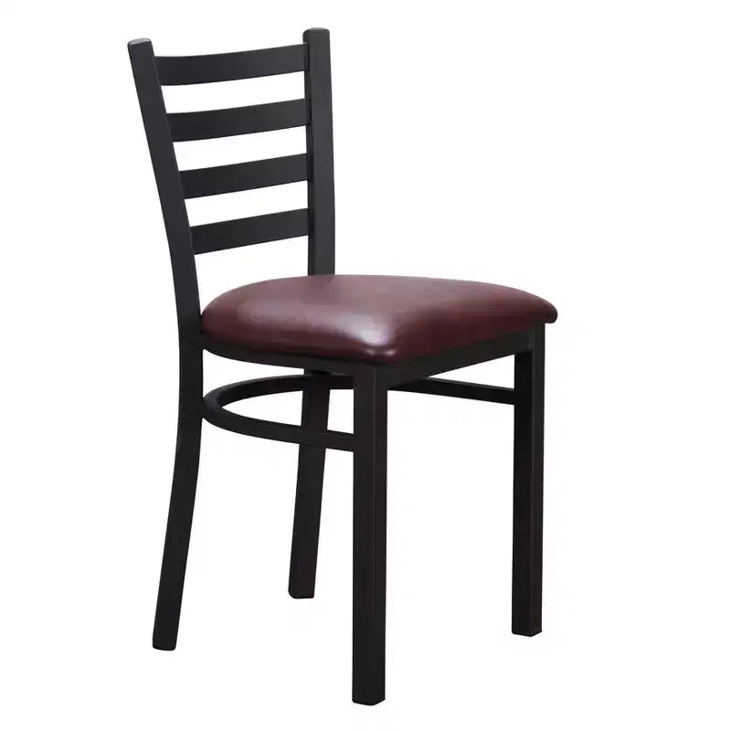 Lot de 2 chaises d'appoint en métal Baxter - Linon