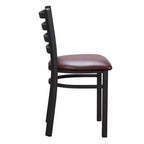 Lot de 2 chaises d'appoint en métal Baxter - Linon
