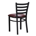 Lot de 2 chaises d'appoint en métal Baxter - Linon