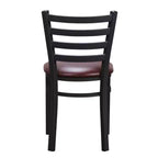 Lot de 2 chaises d'appoint en métal Baxter - Linon