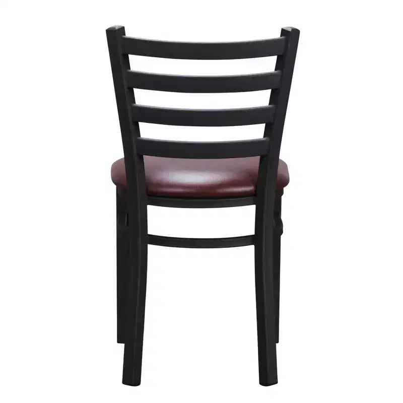 Lot de 2 chaises d'appoint en métal Baxter - Linon