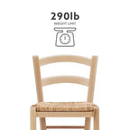 Lot de 2 tabourets de bar hauteur comptoir Emilo - Linon