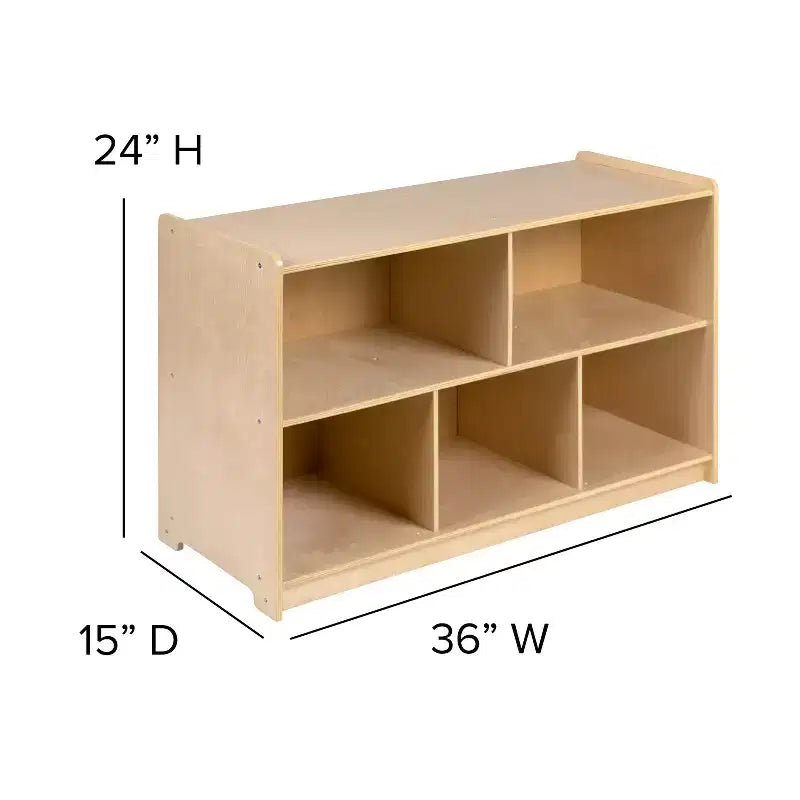 Meuble de rangement/casier de classe en bois Emma et Oliver pour usage commercial ou domestique