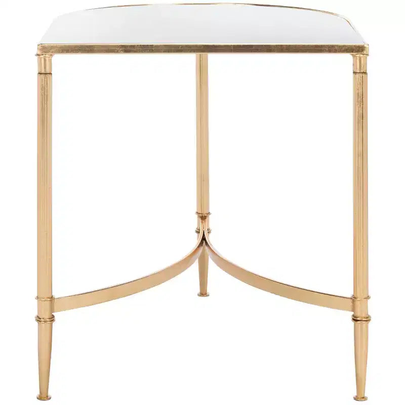 Table d'appoint Nevin - FOX2532A - Or/Miroir - Safavieh Couture
