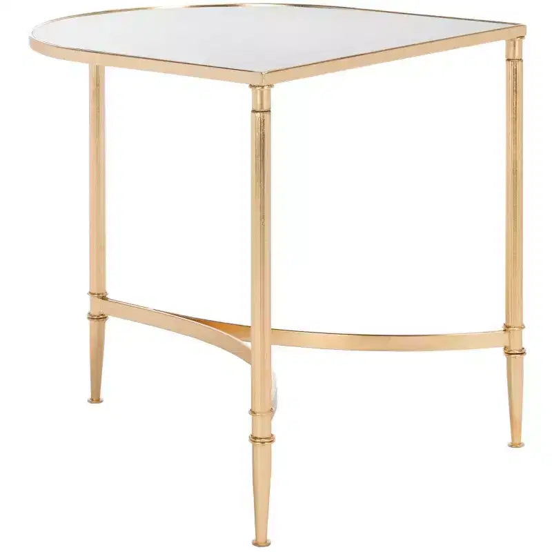 Table d'appoint Nevin - FOX2532A - Or/Miroir - Safavieh Couture