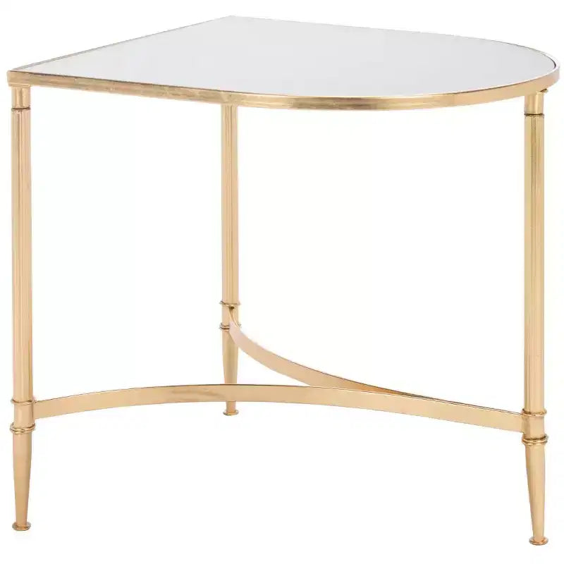 Table d'appoint Nevin - FOX2532A - Or/Miroir - Safavieh Couture