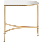 Table d'appoint Nevin - FOX2532A - Or/Miroir - Safavieh Couture