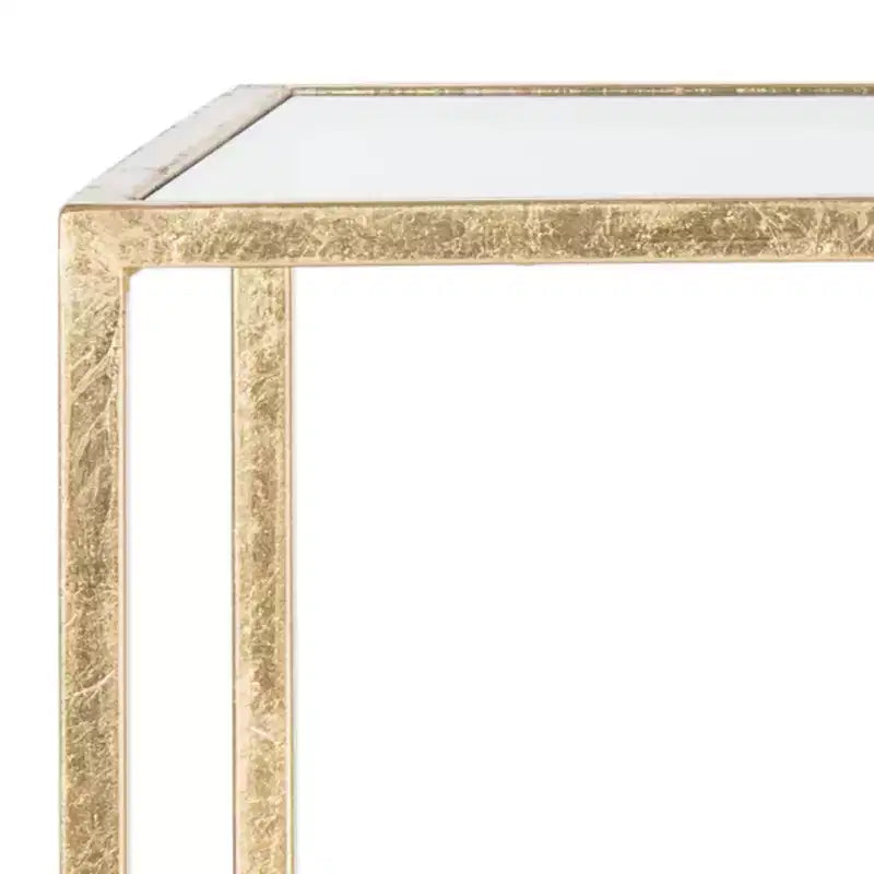 Table d'appoint Berdine - FOX2560 - Doré/Miroir - Safavieh Couture