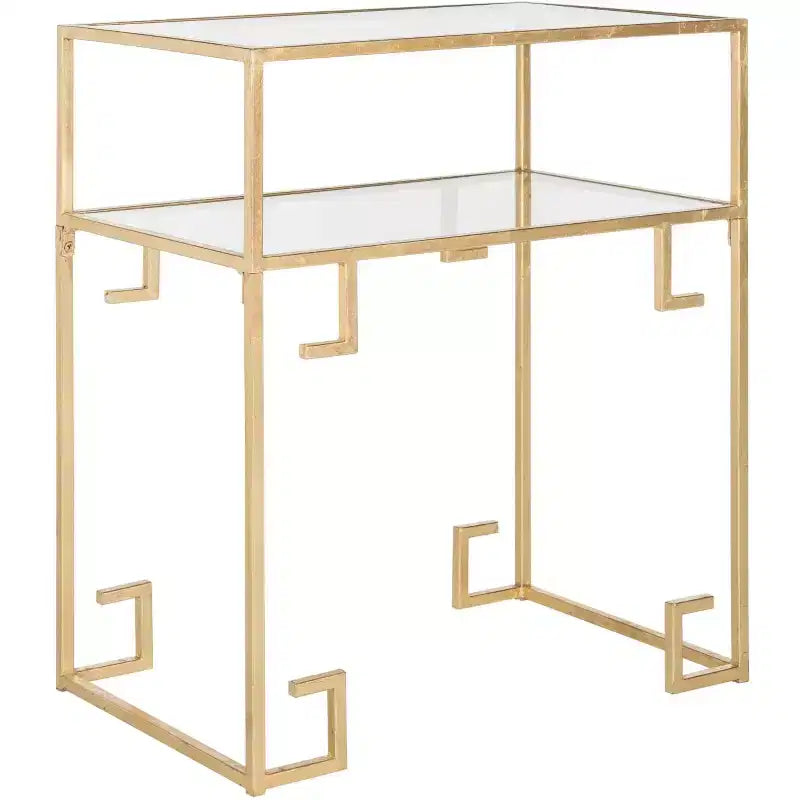 Table d'appoint Berdine - FOX2560 - Doré/Miroir - Safavieh Couture