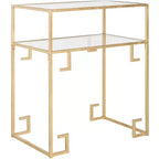 Table d'appoint Berdine - FOX2560 - Doré/Miroir - Safavieh Couture