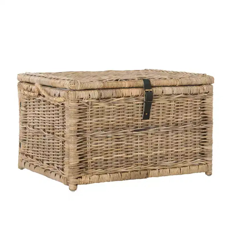 happimess Caden 30 Coffre de rangement en osier