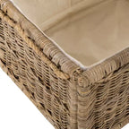happimess Caden 30 Coffre de rangement en osier