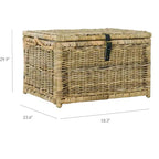 happimess Caden 30 Coffre de rangement en osier