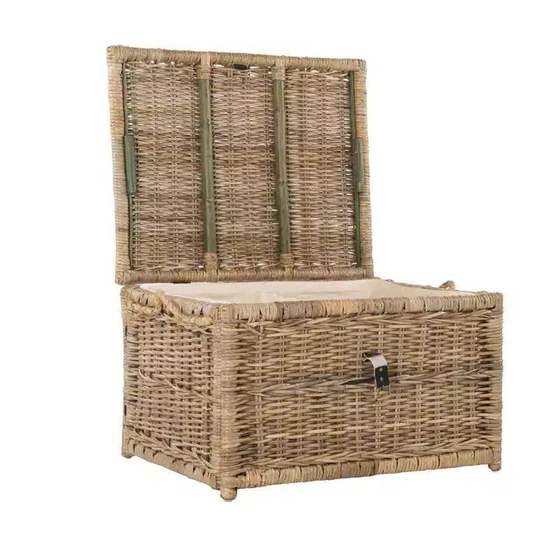 happimess Caden 30 Coffre de rangement en osier