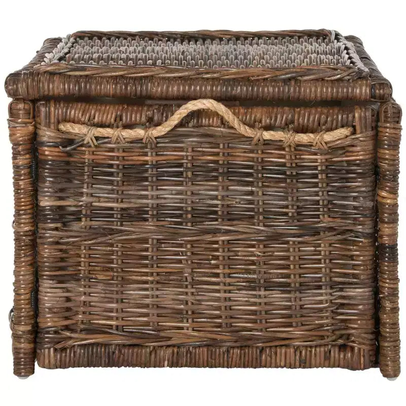 happimess Caden 30 Coffre de rangement en osier