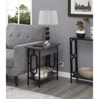 Table d'appoint Omega Flip Top avec station de recharge - Breighton Home