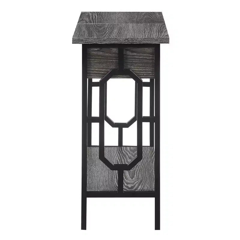 Table d'appoint Omega Flip Top avec station de recharge - Breighton Home
