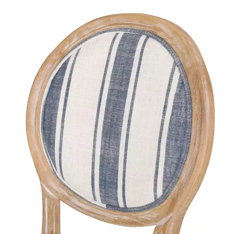 Lot de 2 chaises de salle à manger en tissu de style campagnard Phinnaeus - Christopher Knight Home