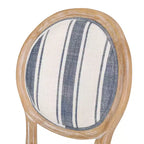 Lot de 2 chaises de salle à manger en tissu de style campagnard Phinnaeus - Christopher Knight Home