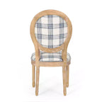 Lot de 2 chaises de salle à manger en tissu de style campagnard Phinnaeus - Christopher Knight Home