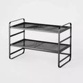 2 Tier Shoe Rack Metal Mesh - Brightroom
