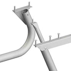 Pieds de table de pique-nique d'extérieur en acier anti-basculement Pilot Rock de 6 ou 8 pieds (piètement seul)