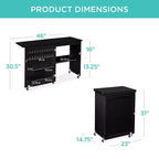 Table et bureau de machine à coudre avec rangement et plateaux pour loisirs créatifs