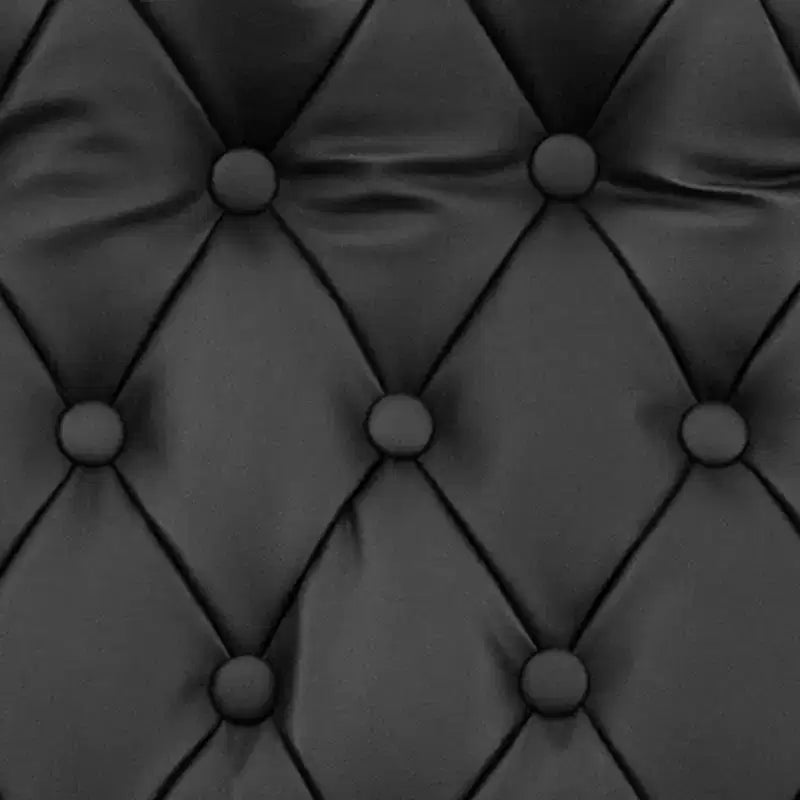 Chaise de bureau à dossier haut capitonnée avec réglage de la hauteur et pivotement à 360°