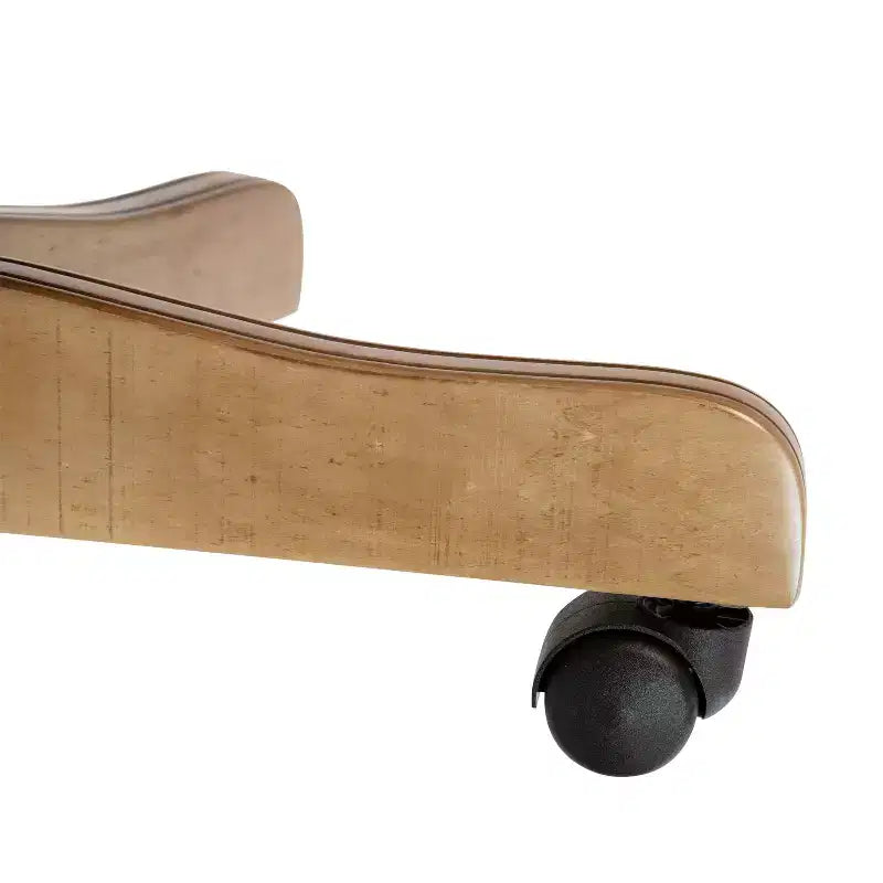 Chaise de bureau à dossier haut capitonnée avec réglage de la hauteur et pivotement à 360°
