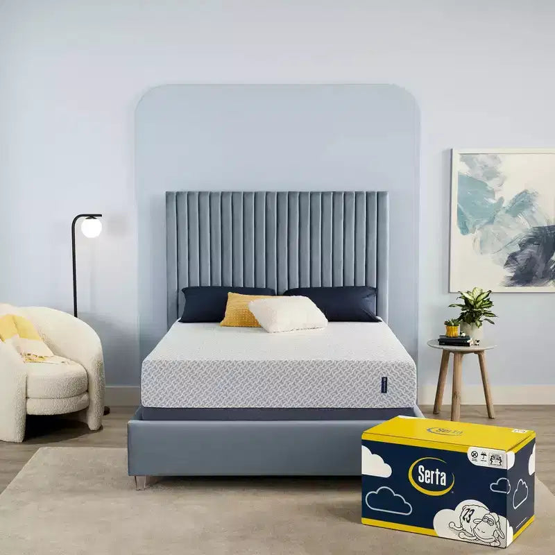 Matelas en mousse à mémoire de forme Serta Medium Firm 10 Gel