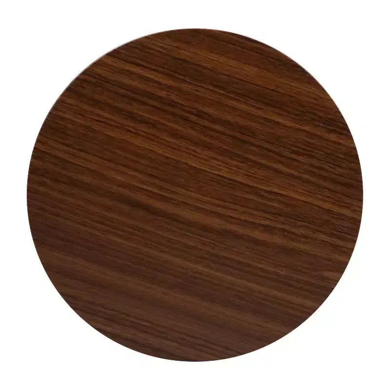 Table d'appoint Flash Furniture Hampstead Collection - Table d'appoint moderne en stratifié avec cadre entrecroisé