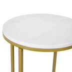 Table d'appoint Flash Furniture Hampstead Collection - Table d'appoint moderne en stratifié avec cadre entrecroisé