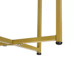 Table d'appoint Flash Furniture Hampstead Collection - Table d'appoint moderne en stratifié avec cadre entrecroisé